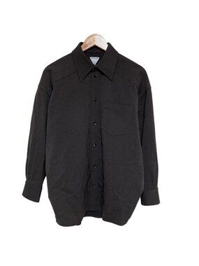 Bottega Veneta Oversized Shirt Brown